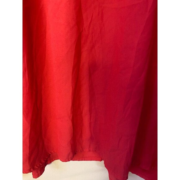 Gibson Latimer Pink Barbiecore Shirt Blouse Top Womens Plus Size 3X ruffles - Picture 3 of 3